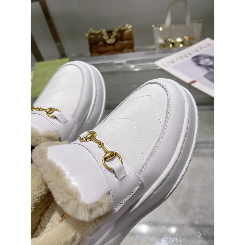 Gucci Shoes for Women Gucci Boots snow boots heel height:3cm #A58296