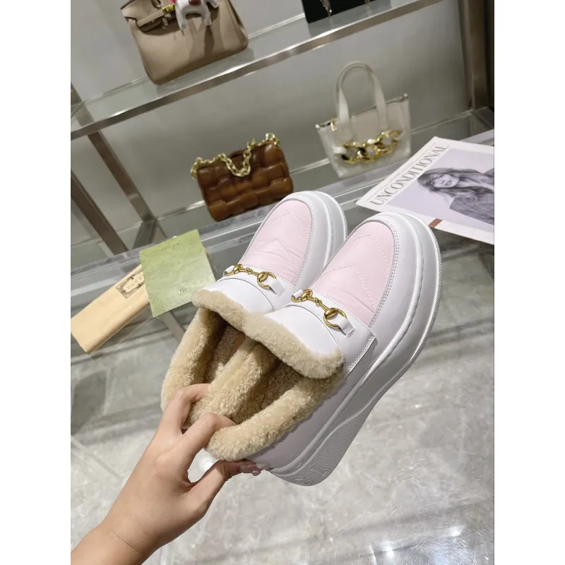 Gucci Shoes for Women Gucci Boots snow boots heel height:3cm #A58297 Gucci Shoes for Women Gucci Boots snow boots heel height:3cm #A58297