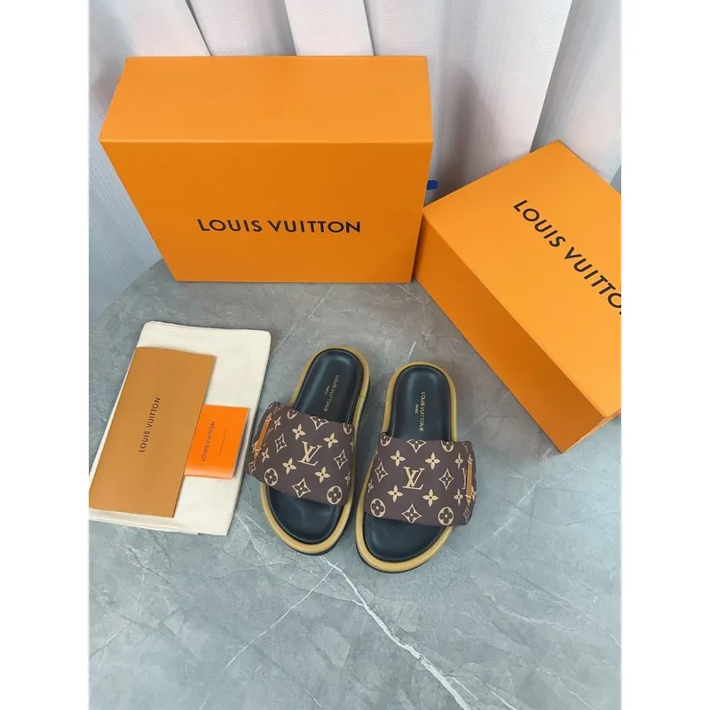 Louis Vuitton Shoes for Mens Louis Vuitton Slippers #A35175