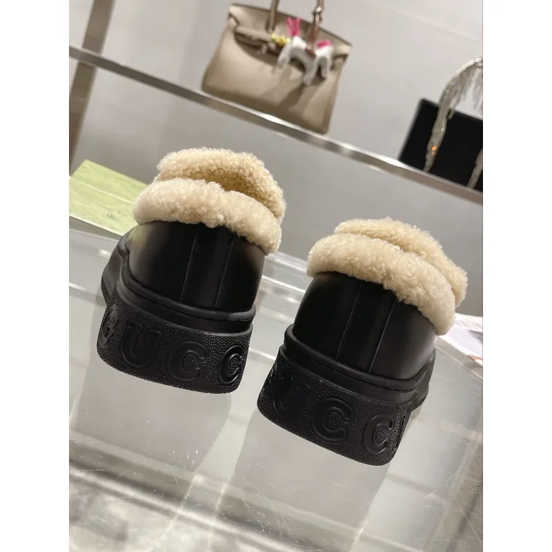 Gucci Shoes for Women Gucci Boots snow boots heel height:3cm #A58287 Gucci Shoes for Women Gucci Boots snow boots heel height:3cm #A58287