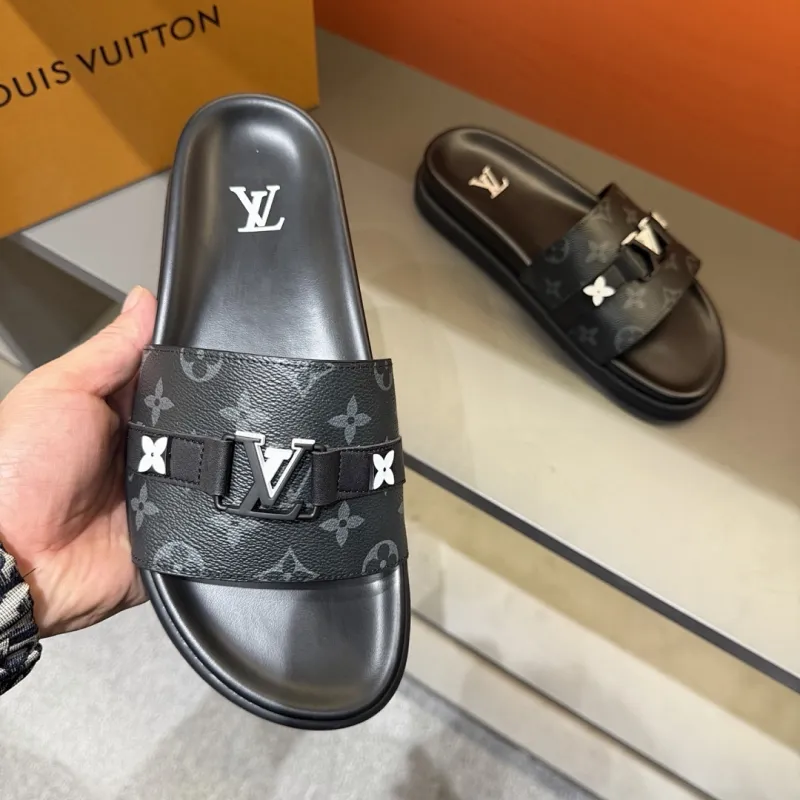 Louis Vuitton Shoes for Mens Louis Vuitton Slippers #A62465