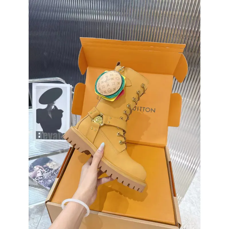 Louis Vuitton XTimberland Boots for Louis Vuitton Unisex Shoes #A54591