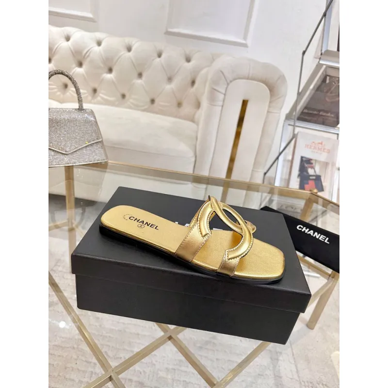 Chanel shoes for Womens Chanel slippers #A63947