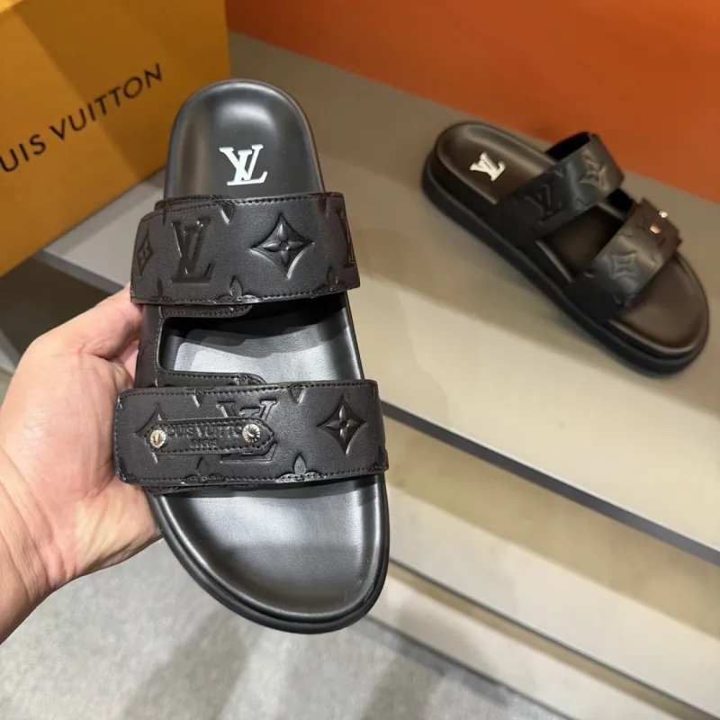 Louis Vuitton Shoes for Mens Louis Vuitton Slippers #A62468