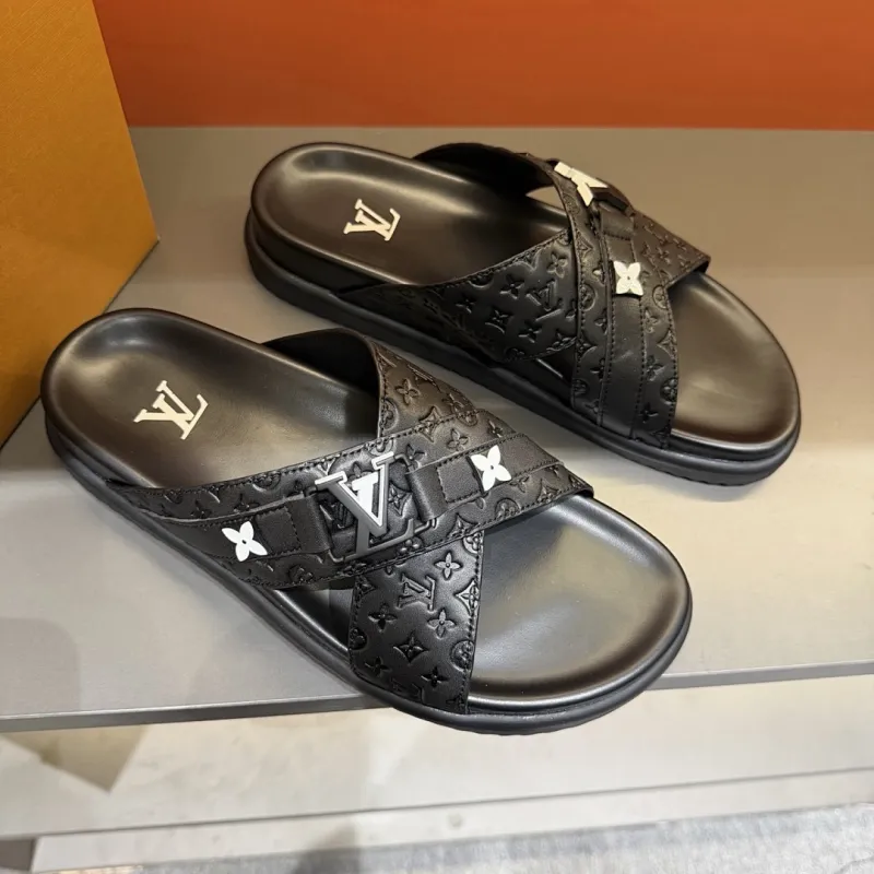 Louis Vuitton Shoes for Mens Louis Vuitton Slippers #A62474