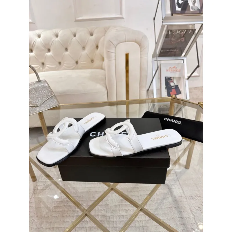 Chanel shoes for Womens Chanel slippers #A63950