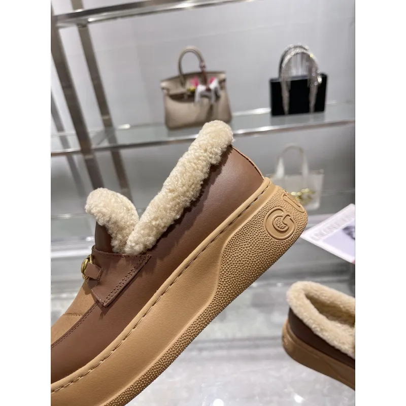 Gucci Shoes for Women Gucci Boots snow boots heel height:3cm #A58294 Gucci Shoes for Women Gucci Boots snow boots heel height:3cm #A58294