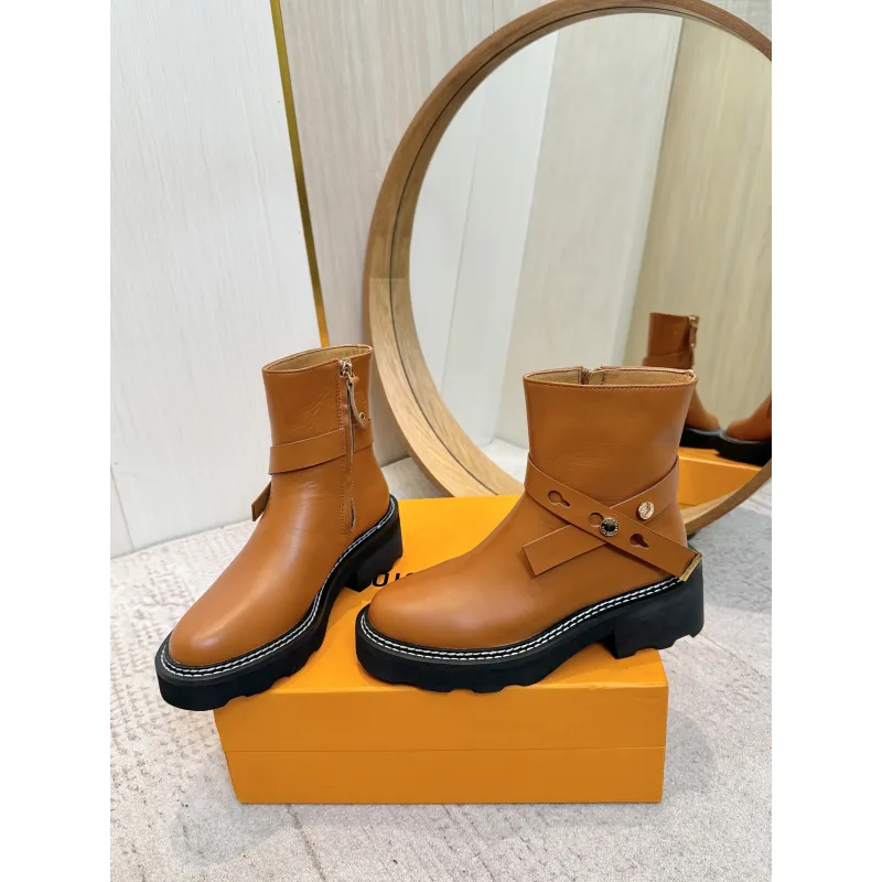 Louis Vuitton Beaubourg Boots for Womens Louis Vuitton boots #A54819