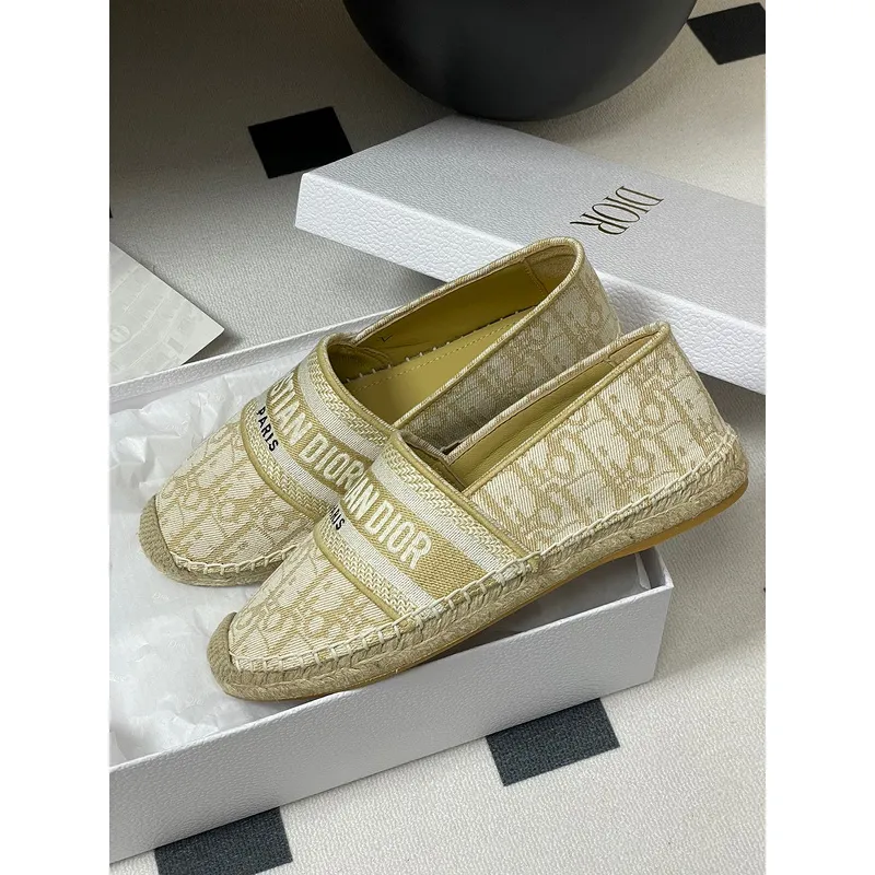 D-ior Grandville Espadrilles Blue #A49576 D-ior Grandville Espadrilles Blue #A49576