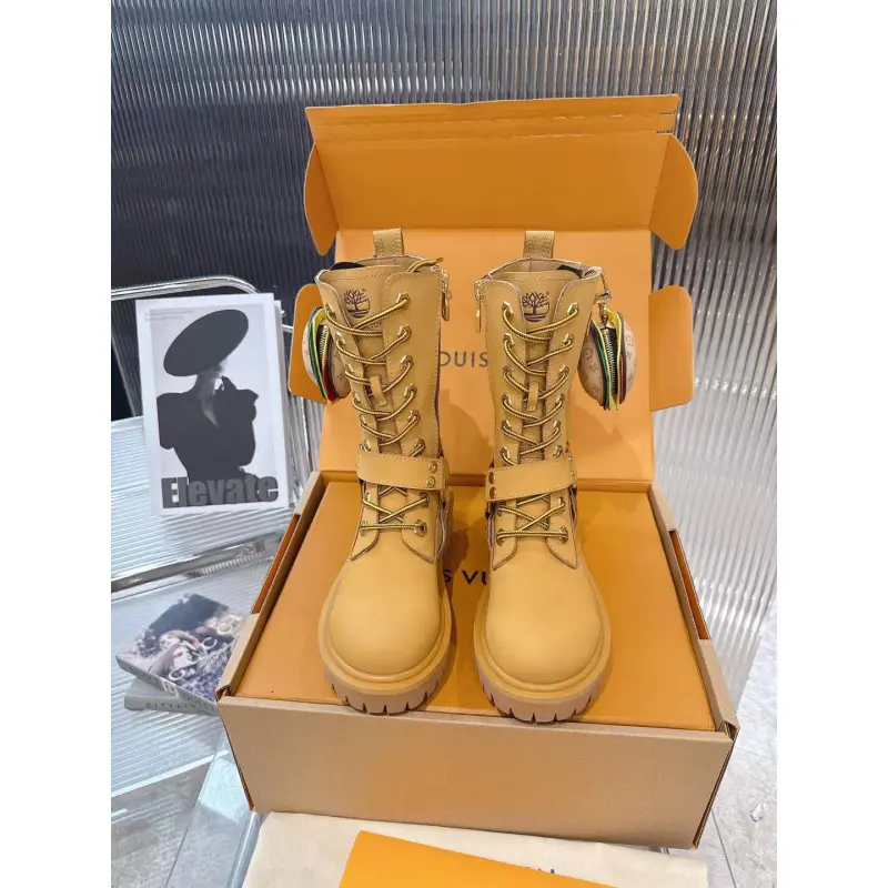 Louis Vuitton XTimberland Boots for Louis Vuitton Unisex Shoes #A54591