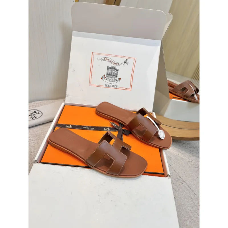 Hermes slippers Shoes for Womens Shoes #A61780