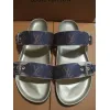 Louis Vuitton Leather sandals LV Leather Slippers for Men and Women #9874756