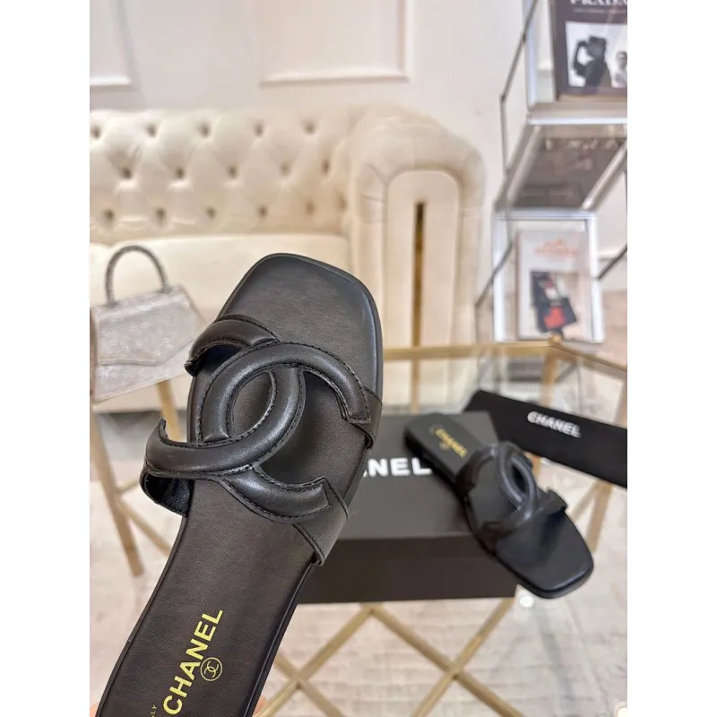 Chanel shoes for Womens Chanel slippers #A63949