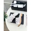 Chanel shoes for Womens Camellia Platform Slippers Heel Height:4cm #A54029
