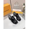 Louis Vuitton Shoes for Womens Louis Vuitton Slippers Heel height:9cm #A60937