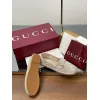 Gucci Shoes for Women Gucci Flats Horsebit GG Canvas espadrilles in burgundy #A49568