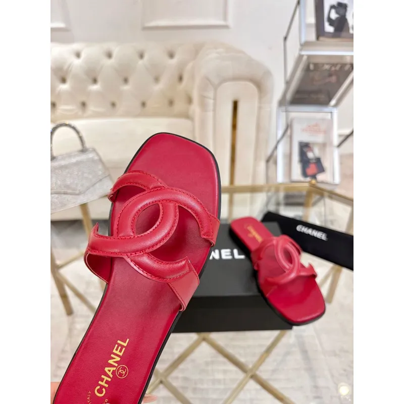 Chanel shoes for Womens Chanel slippers #A63952