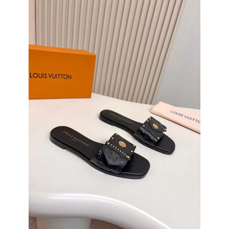 Louis Vuitton Shoes for Womens Louis Vuitton Slippers #A61914