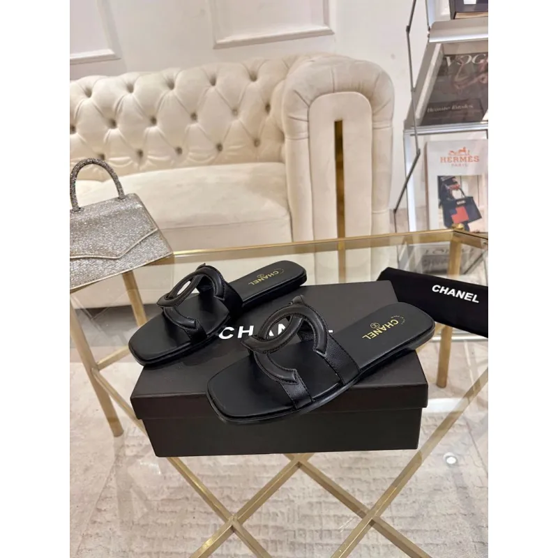 Chanel shoes for Womens Chanel slippers #A63949