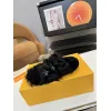 Louis Vuitton Cozy Fluffy Slippers with Leather Straps and Brand Embellishments #A54595 Louis Vuitton Cozy Fluffy Slippers with Leather Straps and Brand Embellishments #A54595