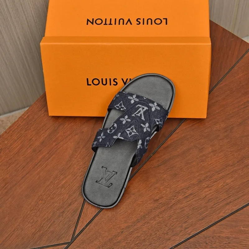 Louis Vuitton Shoes for Mens Louis Vuitton Slippers #A63110