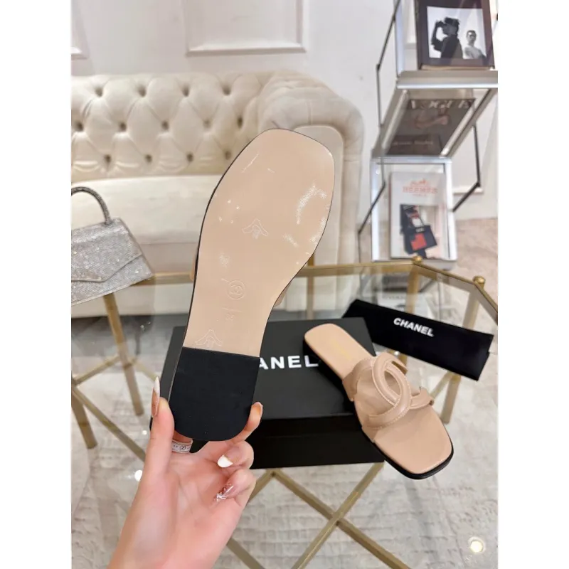 Chanel shoes for Womens Chanel slippers #A63954