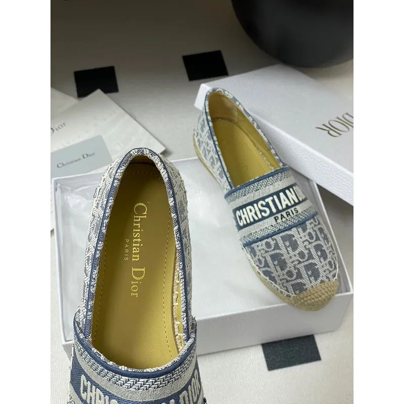 D-ior Grandville Espadrilles Blue #A49576 D-ior Grandville Espadrilles Blue #A49576