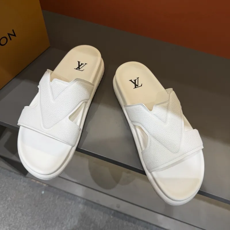 Louis Vuitton Shoes for Mens Louis Vuitton Slippers #A62477