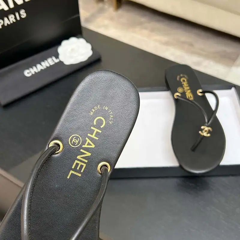 Chanel shoes for Womens Chanel slippers #A63915
