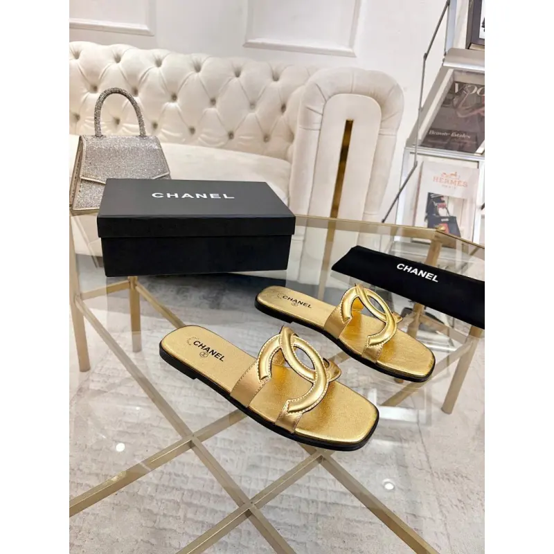 Chanel shoes for Womens Chanel slippers #A63947