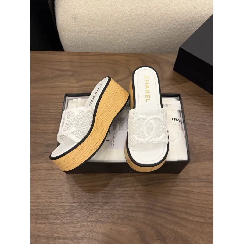 Chanel shoes for Womens Chanel slippers #A65224