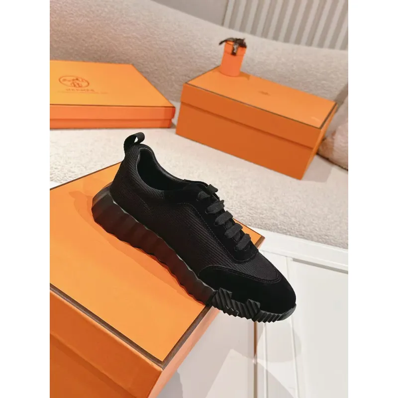 Hermes Casual shoes for Men Black High Quality #A52313