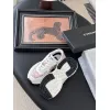 Chanel shoes for Womens Chanel Sneakers Tweed Suede Calfskin  #A54184