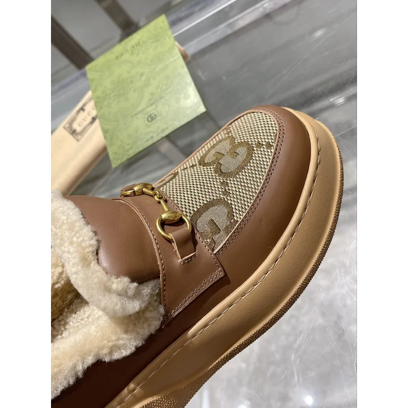 Gucci Shoes for Women Gucci Boots snow boots heel height:3cm #A58291 Gucci Shoes for Women Gucci Boots snow boots heel height:3cm #A58291