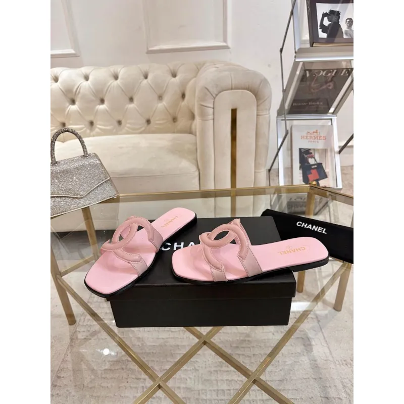 Chanel shoes for Womens Chanel slippers #A63953