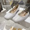 D-ior Shoes 25 Spring and Summer New Ribbon Womens Shoes #A53178 D-ior Shoes 25 Spring and Summer New Ribbon Womens Shoes #A53178