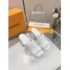 Louis Vuitton Shoes for Womens Louis Vuitton Slippers Heel height:9cm #A60938