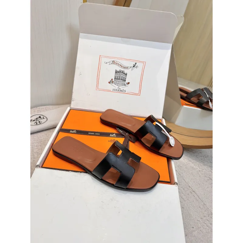 Hermes slippers Shoes for Womens Shoes #A61783