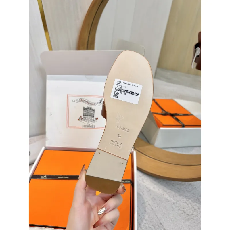 Hermes slippers Shoes for Womens Shoes #A61780