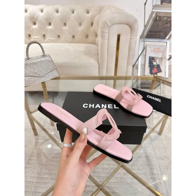Chanel shoes for Womens Chanel slippers #A63953