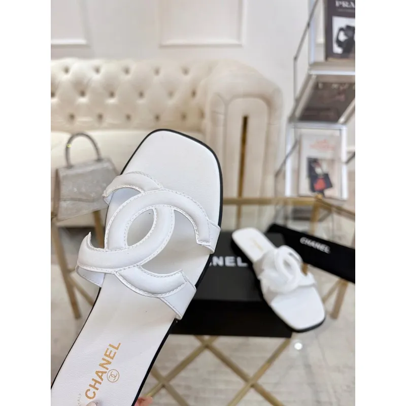 Chanel shoes for Womens Chanel slippers #A63950