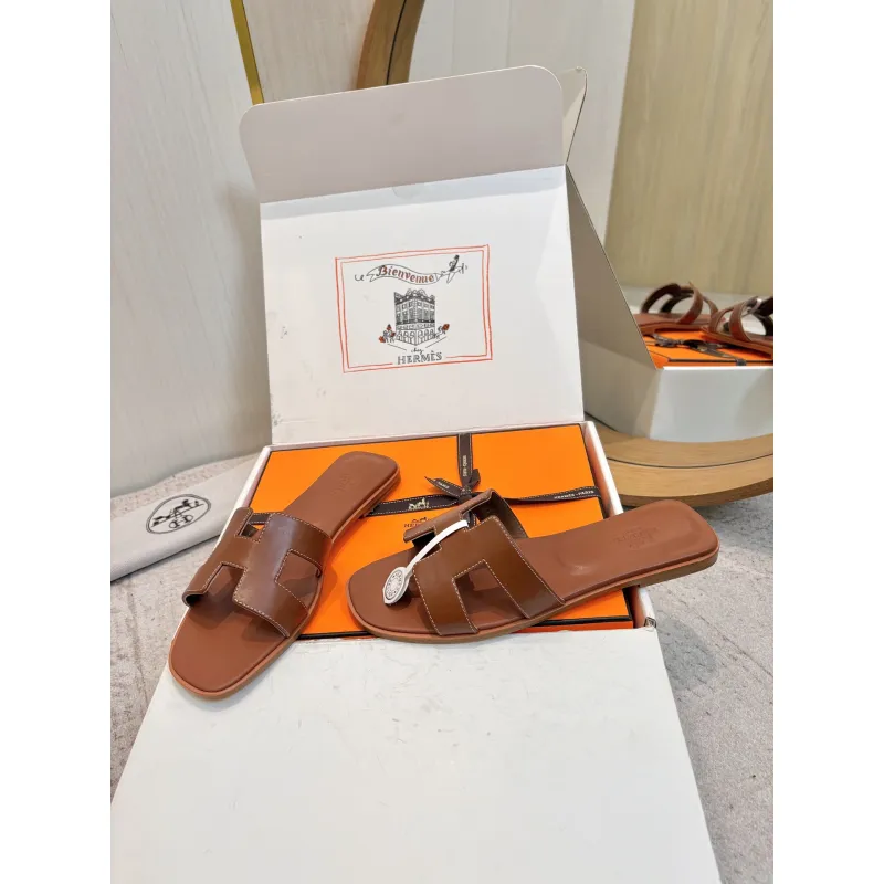 Hermes slippers Shoes for Womens Shoes #A61780