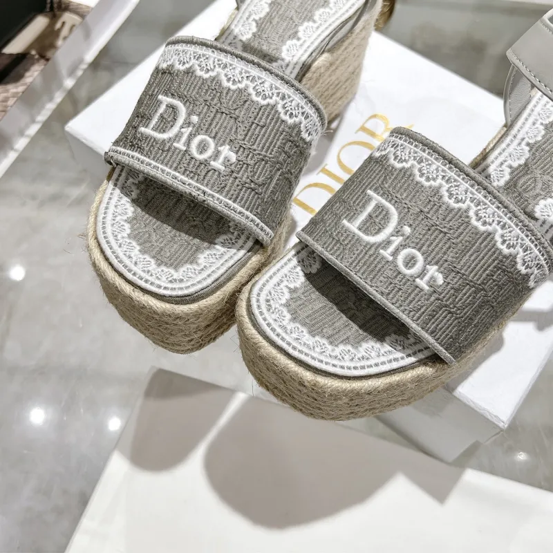Dior Shoes for Dior Slippers for women Heel height:9.5cm #A65272