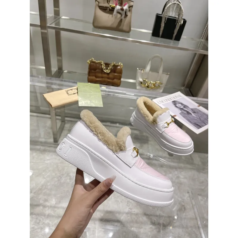 Gucci Shoes for Women Gucci Boots snow boots heel height:3cm #A58297 Gucci Shoes for Women Gucci Boots snow boots heel height:3cm #A58297