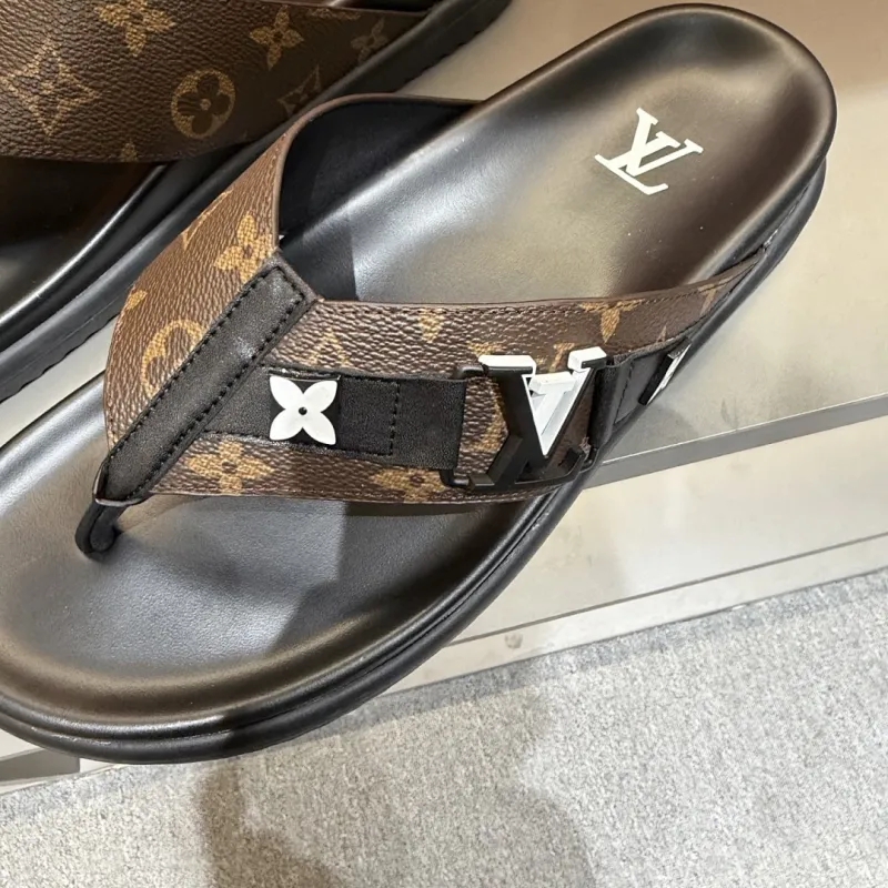 Louis Vuitton Shoes for Mens Louis Vuitton Slippers #A62463 Louis Vuitton Shoes for Mens Louis Vuitton Slippers #A62463