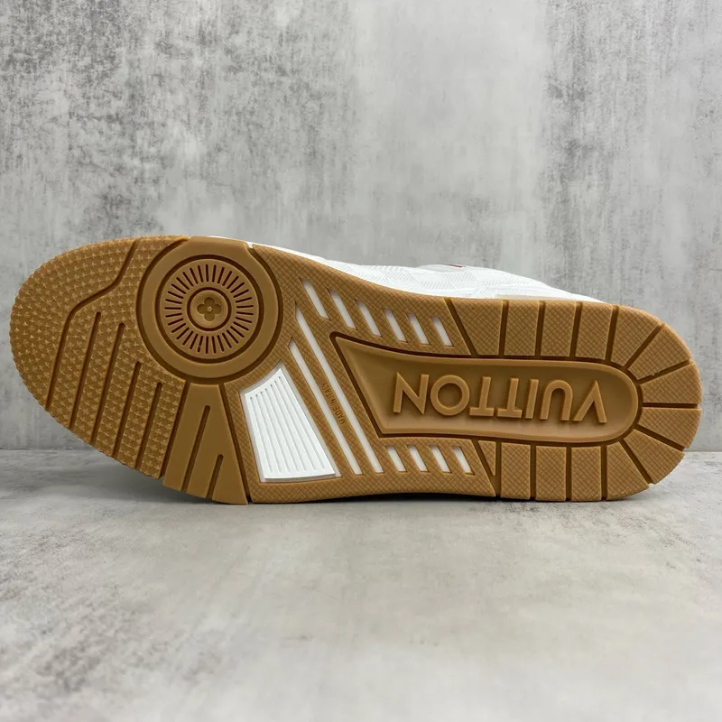 Louis Vuitton Couples White Low Top Sneakers #A54333