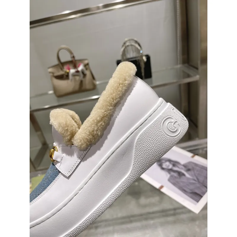 Gucci Shoes for Women Gucci Boots snow boots heel height:3cm #A58293