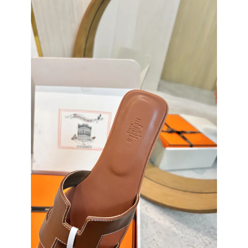 Hermes slippers Shoes for Womens Shoes #A61780