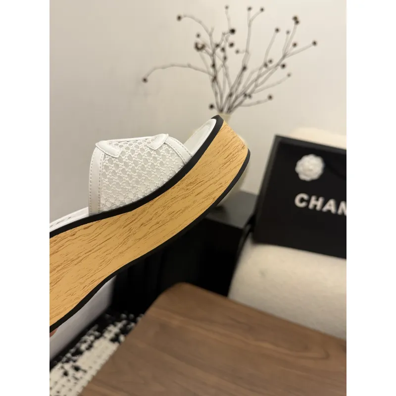 Chanel shoes for Womens Chanel slippers #A65224