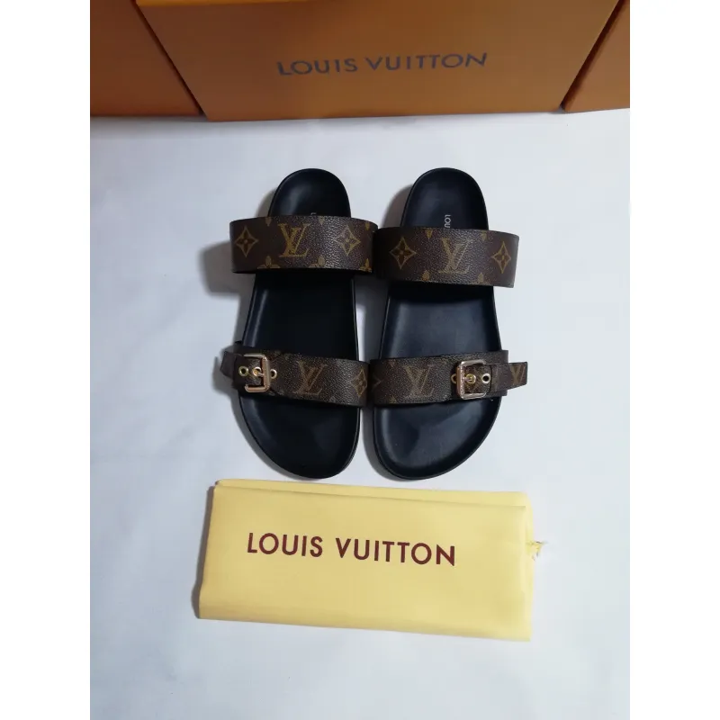 Louis Vuitton Leather sandals LV Leather Slippers for Men and Women #9874756